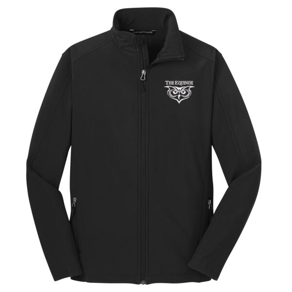Core Soft Shell Jacket  (White Logo) Thumbnail